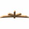 Ekena Millwork Alberta Smooth Timber Gable Bracket, Western Red Cedar, 96"W x 28"H x 5 1/2"D x 5 1/2"F, 7/12 Pitch GBW096X28X0606ALB00SWR - alternate 4